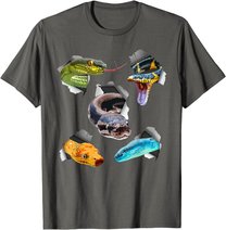 Funny Snake Design For Men Women Kids Toddler Reptile Lover T-Shirt