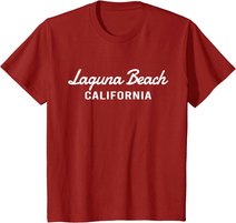Laguna Beach - California - Throwback Design - Classic T-Shirt