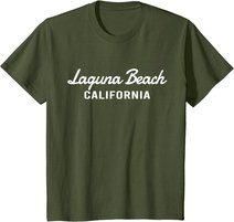Laguna Beach - California - Throwback Design - Classic T-Shirt
