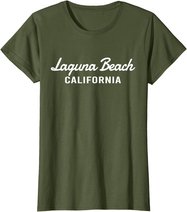 Laguna Beach - California - Throwback Design - Classic T-Shirt