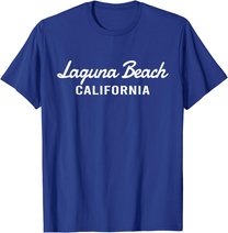 Laguna Beach - California - Throwback Design - Classic T-Shirt