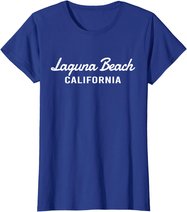 Laguna Beach - California - Throwback Design - Classic T-Shirt