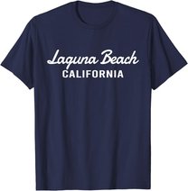 Laguna Beach - California - Throwback Design - Classic T-Shirt
