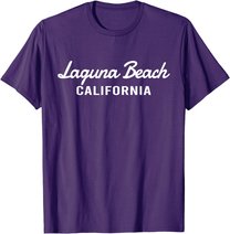 Laguna Beach - California - Throwback Design - Classic T-Shirt