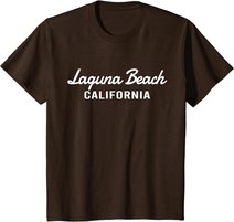 Laguna Beach - California - Throwback Design - Classic T-Shirt