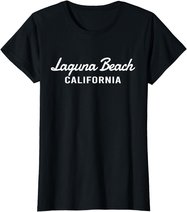Laguna Beach - California - Throwback Design - Classic T-Shirt