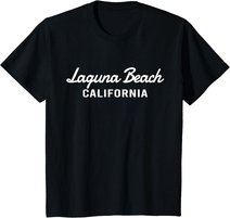 Laguna Beach - California - Throwback Design - Classic T-Shirt
