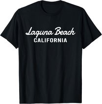 Laguna Beach - California - Throwback Design - Classic T-Shirt