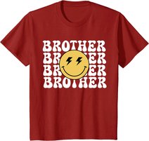 Brother One Happy Dude Birthday Theme Family Matching T-Shirt