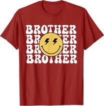 Brother One Happy Dude Birthday Theme Family Matching T-Shirt