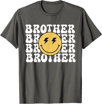 Brother One Happy Dude Birthday Theme Family Matching T-Shirt