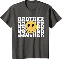 Brother One Happy Dude Birthday Theme Family Matching T-Shirt