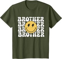 Brother One Happy Dude Birthday Theme Family Matching T-Shirt