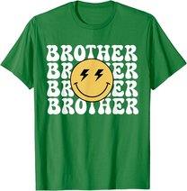 Brother One Happy Dude Birthday Theme Family Matching T-Shirt