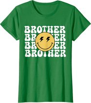 Brother One Happy Dude Birthday Theme Family Matching T-Shirt