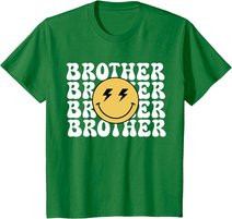 Brother One Happy Dude Birthday Theme Family Matching T-Shirt