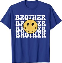Brother One Happy Dude Birthday Theme Family Matching T-Shirt