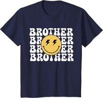 Brother One Happy Dude Birthday Theme Family Matching T-Shirt