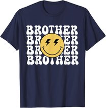 Brother One Happy Dude Birthday Theme Family Matching T-Shirt