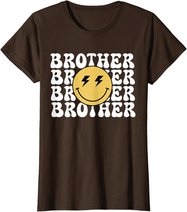 Brother One Happy Dude Birthday Theme Family Matching T-Shirt