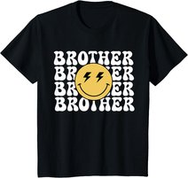 Brother One Happy Dude Birthday Theme Family Matching T-Shirt