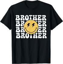 Brother One Happy Dude Birthday Theme Family Matching T-Shirt