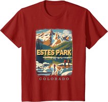Estes Park Colorado Co Rocky Mountain Majesty Sd130 T-Shirt