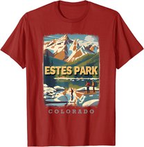 Estes Park Colorado Co Rocky Mountain Majesty Sd130 T-Shirt