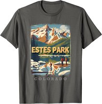 Estes Park Colorado Co Rocky Mountain Majesty Sd130 T-Shirt