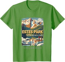 Estes Park Colorado Co Rocky Mountain Majesty Sd130 T-Shirt