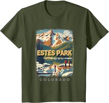 Estes Park Colorado Co Rocky Mountain Majesty Sd130 T-Shirt
