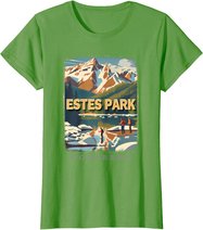 Estes Park Colorado Co Rocky Mountain Majesty Sd130 T-Shirt