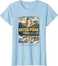 Estes Park Colorado Co Rocky Mountain Majesty Sd130 T-Shirt