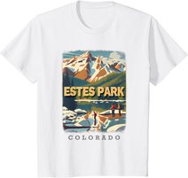 Estes Park Colorado Co Rocky Mountain Majesty Sd130 T-Shirt
