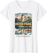 Estes Park Colorado Co Rocky Mountain Majesty Sd130 T-Shirt