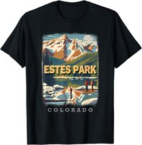 Estes Park Colorado Co Rocky Mountain Majesty Sd130 T-Shirt