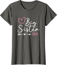 Im Going To Be Big Sister Promoted To Big Sis 2024 Unicorn T-Shirt
