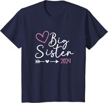 Im Going To Be Big Sister Promoted To Big Sis 2024 Unicorn T-Shirt