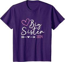 Im Going To Be Big Sister Promoted To Big Sis 2024 Unicorn T-Shirt