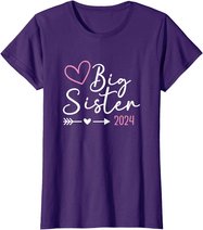 Im Going To Be Big Sister Promoted To Big Sis 2024 Unicorn T-Shirt