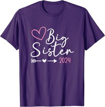 Im Going To Be Big Sister Promoted To Big Sis 2024 Unicorn T-Shirt