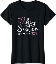 Im Going To Be Big Sister Promoted To Big Sis 2024 Unicorn T-Shirt