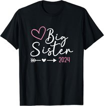 Im Going To Be Big Sister Promoted To Big Sis 2024 Unicorn T-Shirt