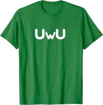 Uwu Happy Anime Face T-Shirt