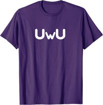 Uwu Happy Anime Face T-Shirt