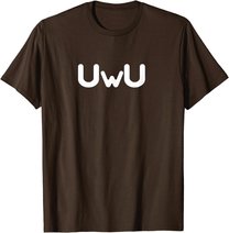 Uwu Happy Anime Face T-Shirt