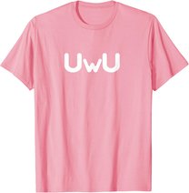 Uwu Happy Anime Face T-Shirt