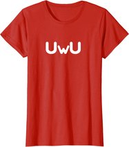 Uwu Happy Anime Face T-Shirt