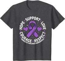 Domestic Violence Awareness Love Support Domestic Violence T-Shirt