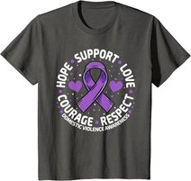 Domestic Violence Awareness Love Support Domestic Violence T-Shirt